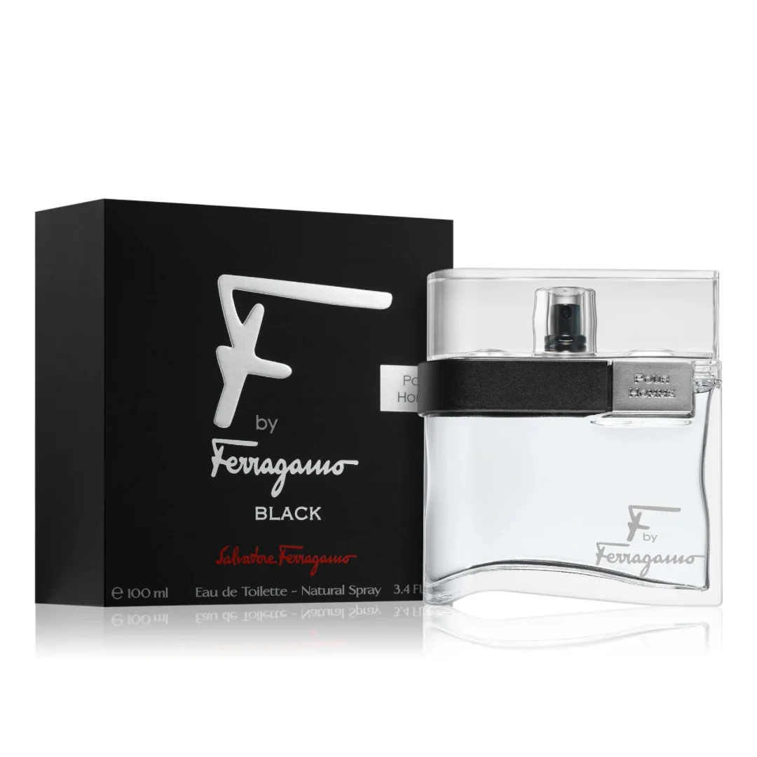 F by Ferragamo Pour Homme Black EDT - Image 2