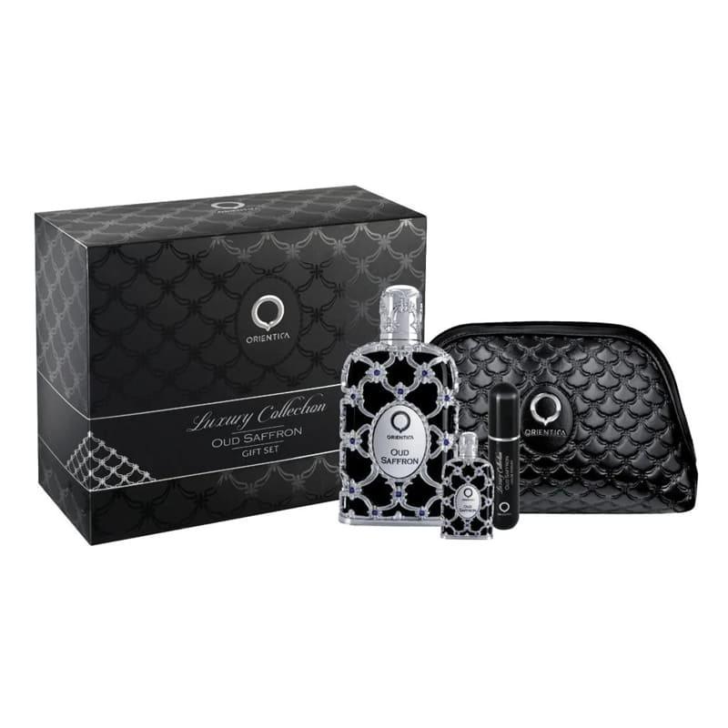 Orientica Oud Saffron EDP Gift Set (4PC)
