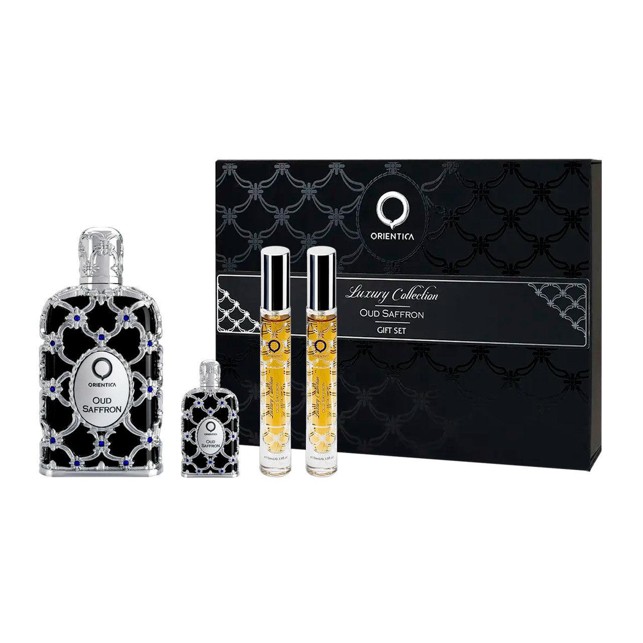 Orientica Oud Saffron EDP Gift Set (4PC)